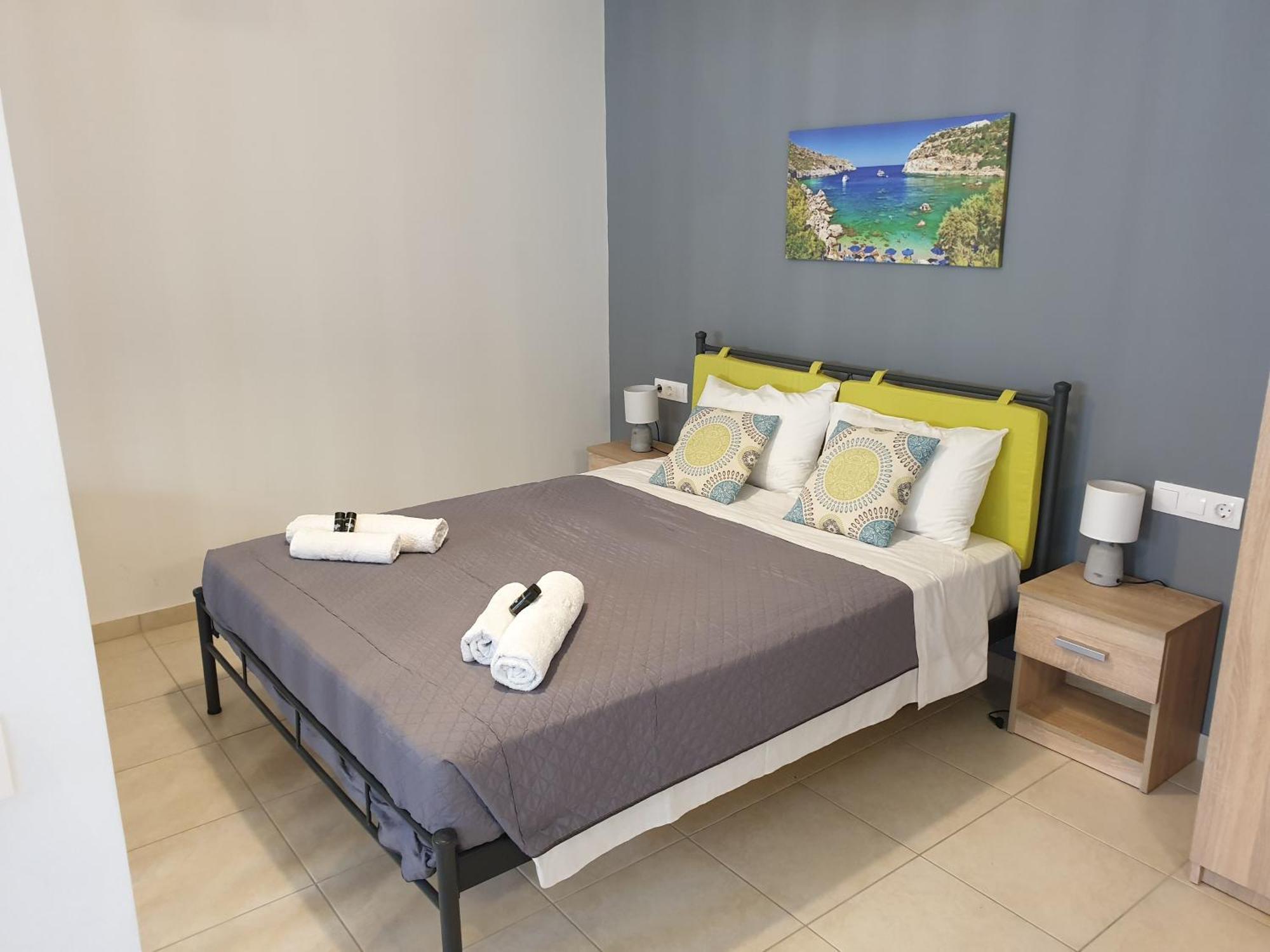 Green - Comfy Center Rodos Asgourou Exterior foto