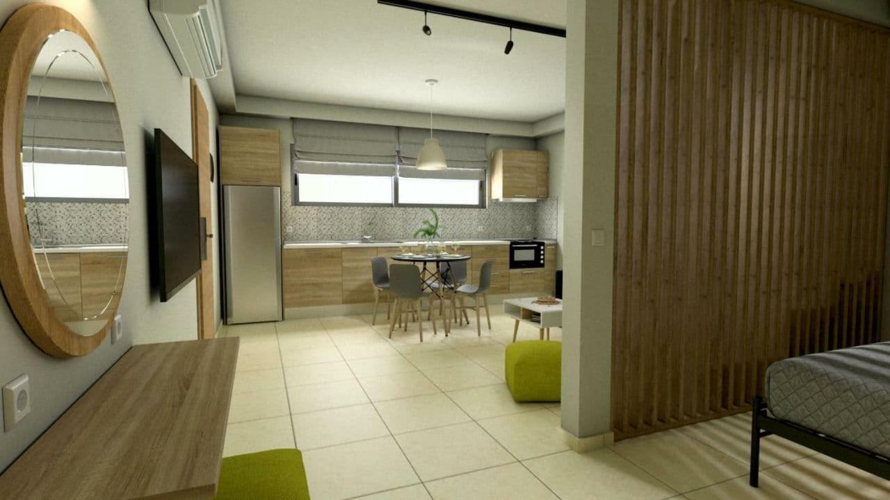 Green - Comfy Center Rodos Asgourou Exterior foto