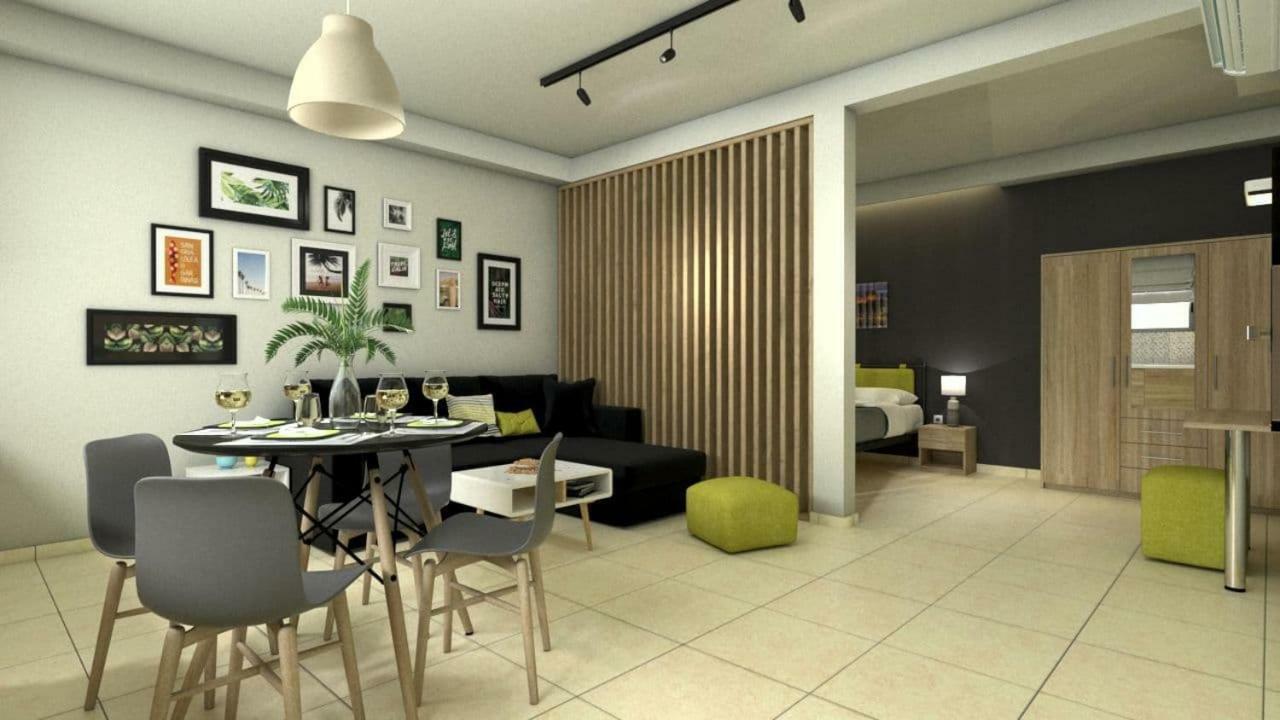 Green - Comfy Center Rodos Asgourou Exterior foto
